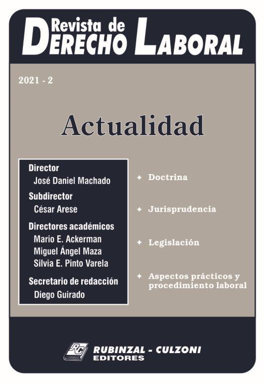 Revista de Derecho Laboral Actualidad - Año 2021-2