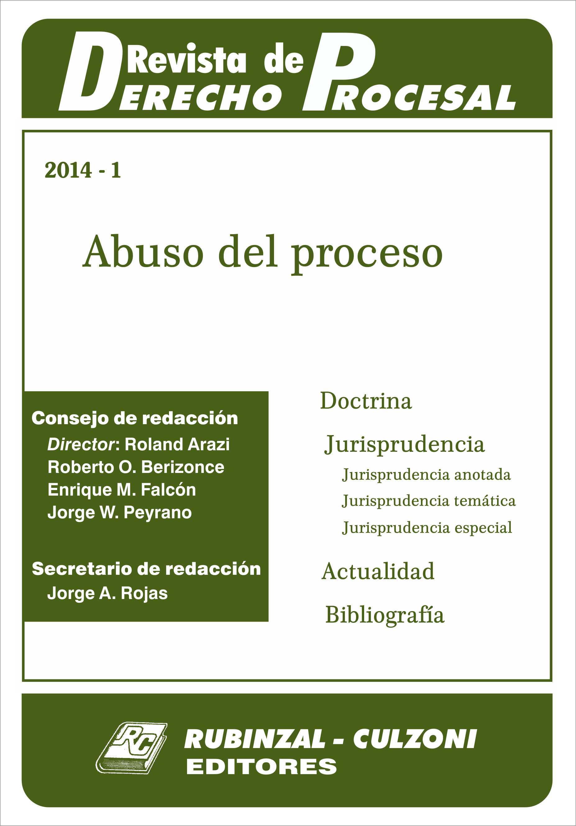Revista de Derecho Procesal - Abuso del proceso